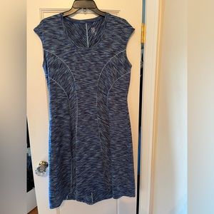 Title Nine stretchy dress with flattering seam details has never been worn.